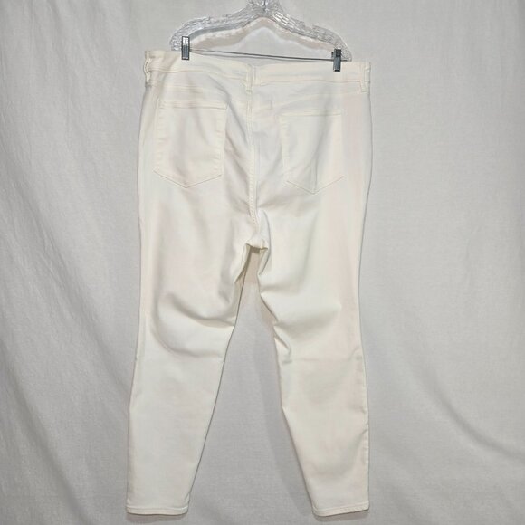 ATHLETA Officecore Mob Wife BOHO Minimalist Skulptek Ultra Skinny Jean Size 24X. - Picture 2 of 16